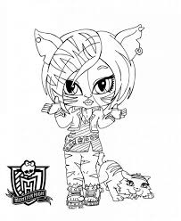Monster High Pictures Coloring Home