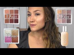 new dior backse makeup application