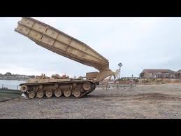 Amazing Tank Launched Bridge M60 Armoured Vehicle Launched Bridge Avlb In Action Aiirsource Youtube Cool Tanks Vehicles Armored Vehicles