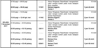Semakan keputusan spm 2017 pada bulan mac 2018 ; Lembaga Peperiksaan Malaysia Spm 2017