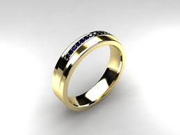 Blue Sapphire Ring Yellow Gold Men S Wedding By Torkkelijewellery Blue Sapphire Rings Mens Yellow Gold Wedding Bands Rings For Men