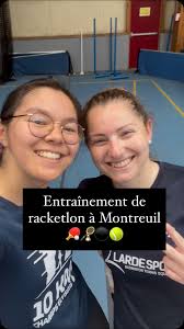 ALERTE 🚨 BON PLAN 💥, Tu veux transpirer, t’éclater et tester 4 sports en  1 ?, Racketlon 🏓🏸⚫️🎾, chaque dimanche à Montreuil ! , 13h–17h · 25€ ·  sans licence · à 20min de Paris, Viens défier d’autres ...