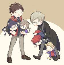 pin by 白起 on a3 三角推し cute anime boy handsome anime guys anime