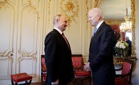 Путин и байден впервые лично общались в статусе президентов. Rgpvc6zothla3m