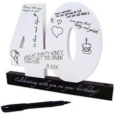 Birthday Gift Ideas For 40 Year Old Woman Happy 40th Birthday Wooden Signature Number 40th Birthday Men Happy 40th Birthday 40th Birthday Decorations