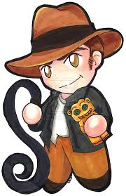 Indiana Jones Chibi Indiana Jones Chibi Copic Marker Drawings