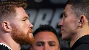 Canelo Alvarez y Golovkin siguen disputándose el título de favorito entre  los mexicanos