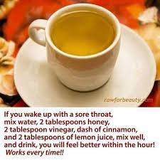 If You Wake Up With A Sore Throat Sore Throat Sore Throat Remedies Sore Throat Tea