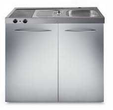 90cm met edelstaal voorgemonteerde minikeuken voor het huis keuken metaal