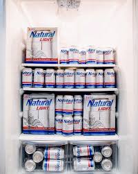 Fridge Goals Natural Light Light Beer
