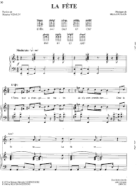 Michel Fugain 10 Partitions Musicales Pdf Pdf Txt