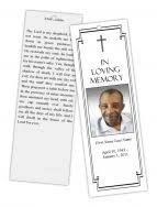 Actual size of cards is 4.25″ x 2.5″ with a 1/8″ clear lip when laminated. Memorial Cards Funeral Card Celebration Of Life Keepsakes Elegant Memorials