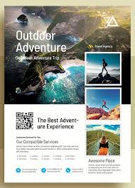 256 reviews of adventure outdoors the place to prepare for a contingency of the unfriendly sort. Outdoor Adventure Flyer Template By Htmlguru On Envato Elements Travel Poster Design Outdoor Adventure Flyer