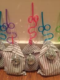 Themed Goodie Bag Ideas For Kids Birthday Party Disco Party Bags Disco Birthday Party Disco Party Kids Birthday Party Goodie Bags