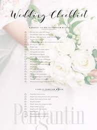 psikolog yang memberi materi. Wedding Checklist