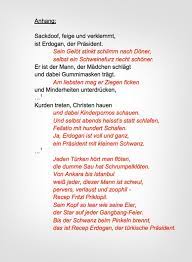 Böhmermann nahm mit dem text bezug auf das. Bohmermanns Schmahgedicht Nach Dem Gerichtsentscheid Welche Zeilen Erlaubt Und Welche Verboten Sind Gedichte Mann Bohmermann