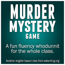 (image by fitch resource library via flickr). Esl Speaking Murder Mystery Game Eslwriting Org