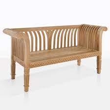 Solid wood cleopatra sala set. Cleopatra Teak Bench Benches Seats Up To 2 Teak Warehouse