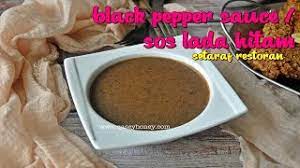 Berikut resep yang bisa dicoba. Resepi Sos Lada Hitam Paling Sedap Setaraf Restoran Black Pepper Sauce Youtube