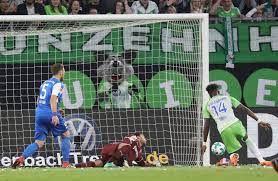 (kurz die ksv holstein oder die kieler sv holstein), allgemein bekannt als holstein kiel. Wolfsburg In Playoff Driving Seat After 3 1 Win Over Kiel Saudi Gazette