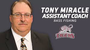 Bass fishing program adds Tony Miracle as full-time assistant coach
