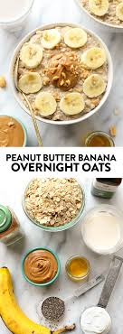 Video Peanut Butter Banana Overnight Oats Fit Foodie Finds Food Overnight Oats Healthy Yummy Breakfast