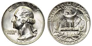 1951 D Washington Silver Quarter Coin Value Prices Photos