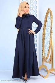 Rengarenk Ferace Modelleri Hijab Fashion 2019 Lookbook Elbise Giyim Indigo