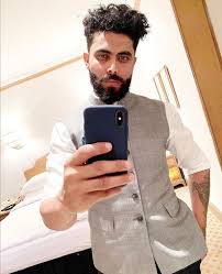 Ravindra Jadeja In His New Look Curlyhair Latest Cricket News Ravindra Jadeja Cricket News