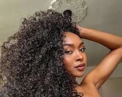 Imagem de cabelo ondulado