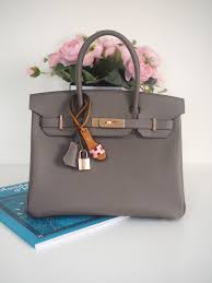 This is the most coveted combo for fall! Hermes Birkin 30 Returne Epsome Etain Rose Gold Hardware