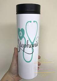 Personalized Nursing Medical Professional Coffee Thermos Mugs Coffee Thermos Nurse Gifts
