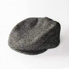 Cozy Warm Eddie Bauer Harris Tweed Newsboy Cap Hat With Etsy Ear Flap Harris Tweed Newsboy Cap
