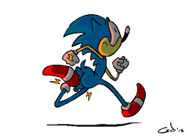 Dumb Running Sonic A Tumblr Full Of People Who Have Animated Sonic Running Very Silly Like I Don T Know How It Came About Bu Dumb And Dumber Sonic Animation