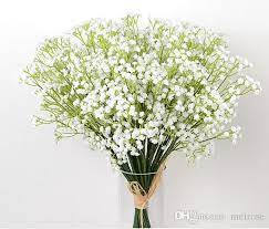 We create beautiful floral displays. Wholesale Cheap Artificial Flowers Online Color Find Best 30pcs Stick In A Vase Of Gypsophila Artificial Flowers Table Flo In 2020 Artificial Flowers Home Wedding Decorations Fake Flowers