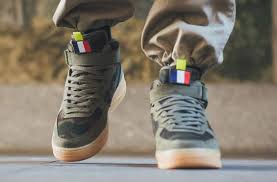 Mid Black Air Force 1 On Feet On Feet Nike Air Force 1 Mid Jewel Country Camo Kicksonfire Com Sneakers Fashion Air Force Nike Air Force