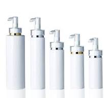 Luxury 200ml 300ml 500ml 16oz PET Round Body Lotion Pump Bottle Refillable Shampoo Conditioner Plastic Empty Bottle Wholesale