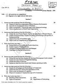 1st Puc Question Papers Commerce 2016