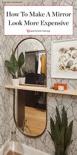 This Home Depot Mirror Hack Will Make Your Mirror Look Way More Expensive Than It Is In 2020 Decorating A New Home Home Decor Mirror Hack