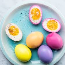 Traditional easter dinner recipes include roasted lamb, ham, deviled eggs (you gotta use those leftover colored eggs somehow) and hot cross buns. 50 Easy Easter Recipes You Can Make Ahead Epicurious Epicurious