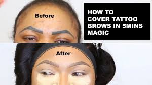Fit me foundation finder · mobile beauty advisor · latest makeup tips How To Cover Tattoo Eyebrows Detailed Brows Tutorial Makeup Transformation Highly Requested Youtube