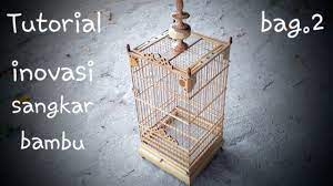 Cara membuat sangkar pleci minimalis. S16 Diy Cara Membuat Sangkar Kotak Untuk Konin Inavasi Bambu 2 Youtube