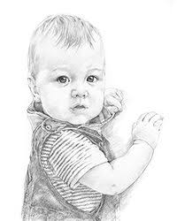 Mother and baby pencil drawing pictures pencildrawing2019 / it's like a difficult work of final product or service plus its a free side. Baby Pencil Portraits Margaret Scanlan Portraits