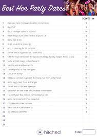 Enjoy bold flavors, classic recipes, and fresh ingredients in this mexican dinner party! The Ultimate List Of Hen Party Dares Party Dares Hen Party Bachelorette Party Dares