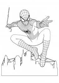 There is a new the amazing spiderman online in coloring sheets section. Spider Man Over The City Coloring Pages Ultimate Spiderman Coloring Pages Colorings Cc