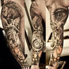 Black & grey tattooing is considered to be one of the most recognizable styles of tattooing in the industry. 36 Black And Grey Full Sleeve Tattoos