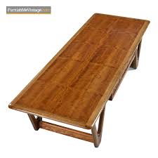 These are fully customizable as far as the striping and stain colors go. Mid Century Modern Lane Perception Surfboard Coffee Table