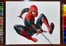 There is no need to look for a street artist, using this effect you can make a pecil drawing out of your photo. Just Finished Spider Man Far From Home Drawing With Colored Pencils I Tried To Draw The New Suit From Far From Home Movie Marvelstudios