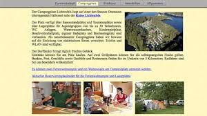 Campingplatz in schöner lage am ottensteiner stausee, dessen betreiberpaar sehr darum bemüht ist, den gästen ein ruhiges. Campingplatz Lichtenfels