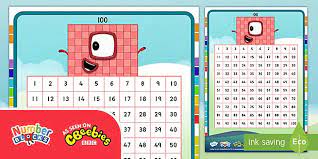 Maybe you would like to learn more about one of these? Free 100 Square Numberblocks Multiplication And Division